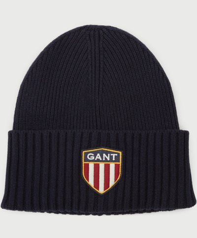 Gant Caps D1 BANNER SHIELD BEANIE 9910132 Blå